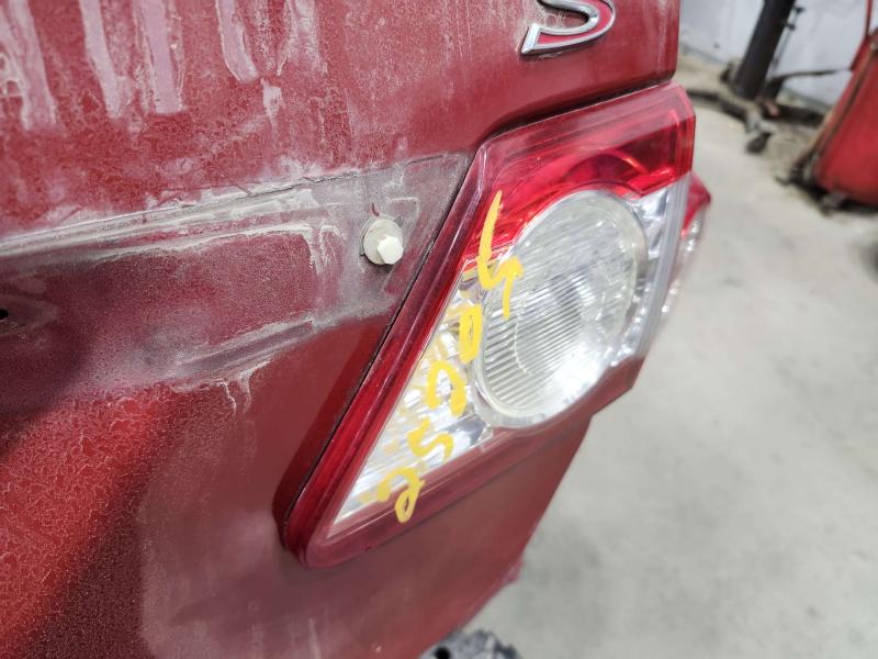 2011 Toyota Corolla Tail Light Assembly
