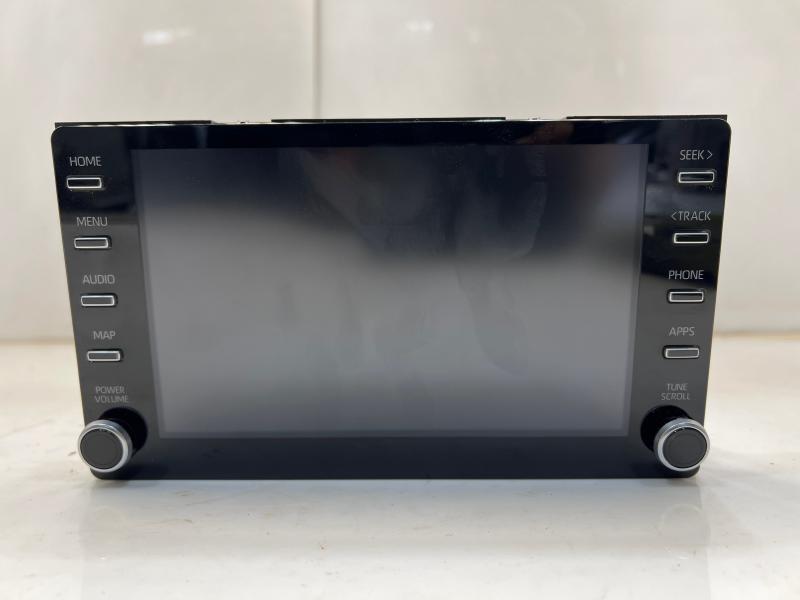 2019 Toyota Corolla Hatchback Radio Receiver / Screen Assembly OEM 8614012210