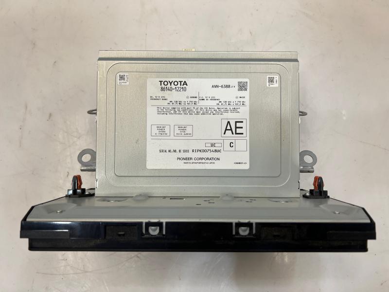 2019 Toyota Corolla Hatchback Radio Receiver / Screen Assembly OEM 8614012210