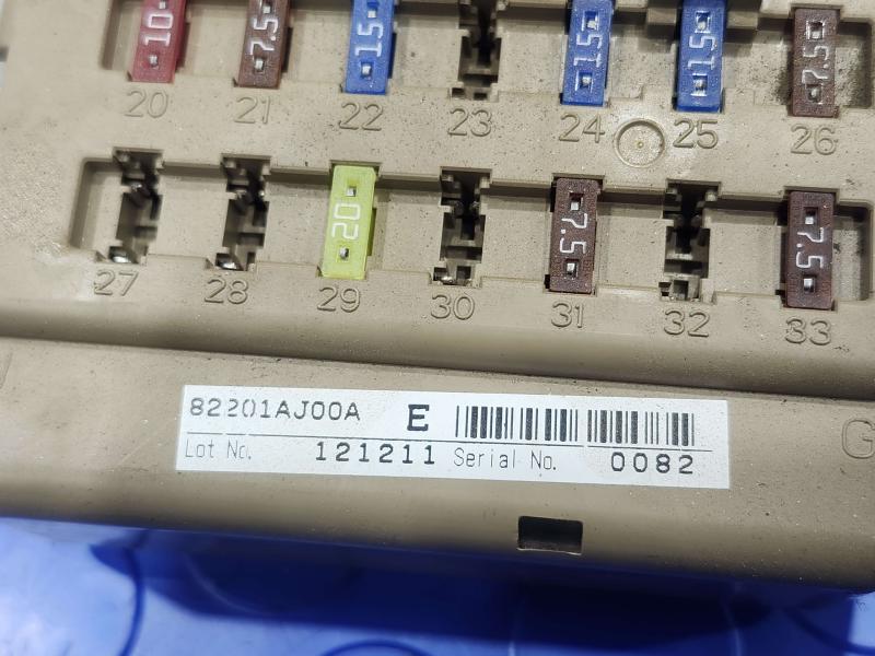 2010-2012 Subaru Outback Cabin Fuse Box Junction Block OEM 82201AJ00A