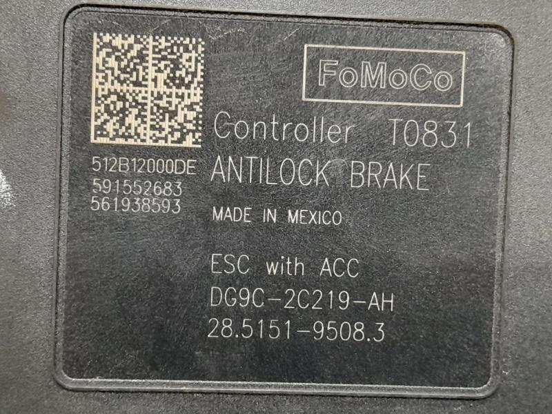 2013 Ford Fusion Anti-Lock Brake Parts
