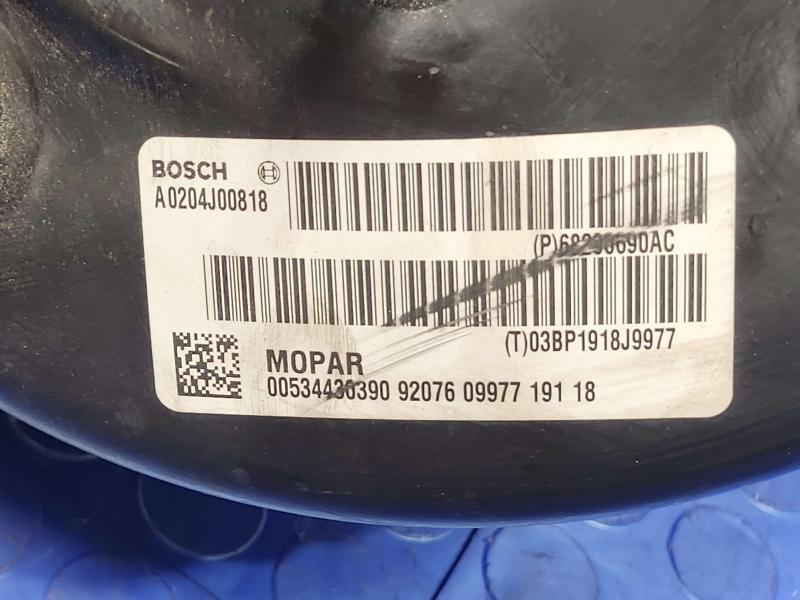 2018 Ram ProMaster Power Brake Booster
