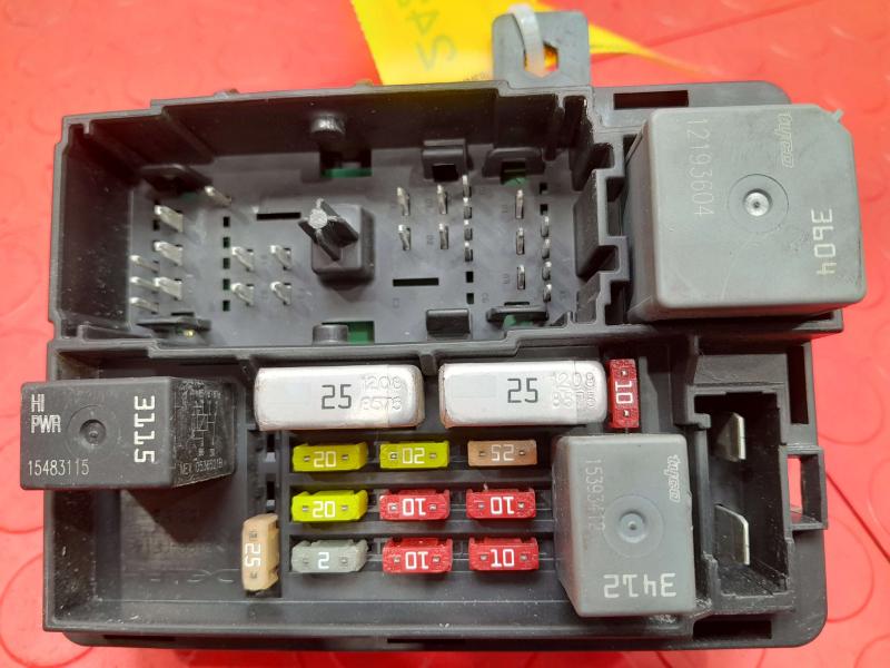 2006 Chevrolet Impala Cabin Fuse Box