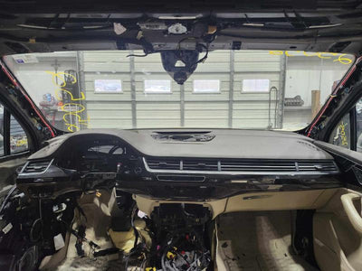 2017-2019 Audi Q7 HUD Dashboard Panel Dash Pad Brown / Tan OEM 4M1857001ABGRK
