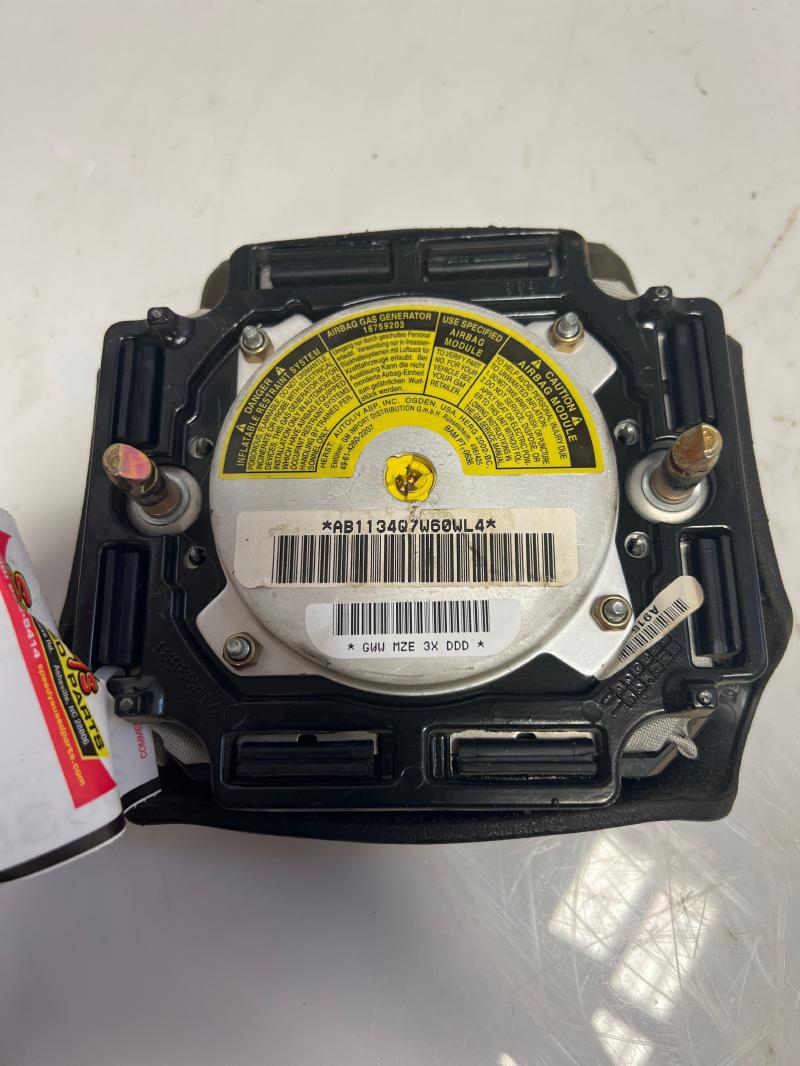 2002 Chevrolet S10 Air Bag