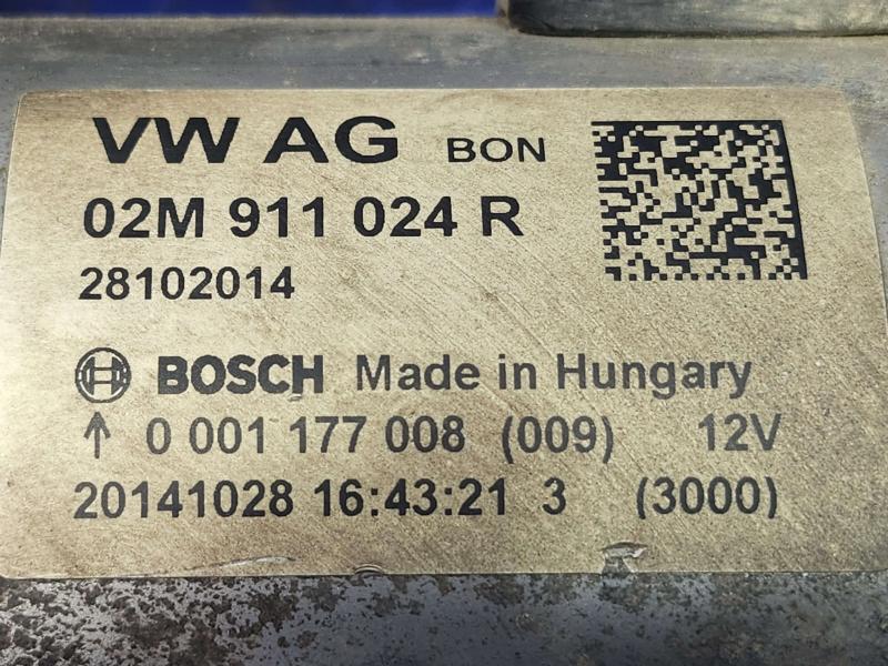 2015 Volkswagen Beetle Starter Motor