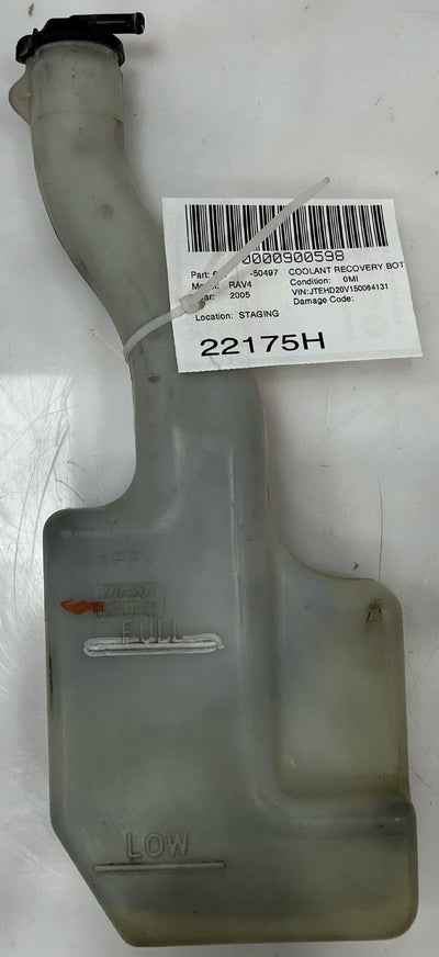 2001 - 2005 Toyota Rav4 Coolant Overflow Reservoir OEM 1647028050