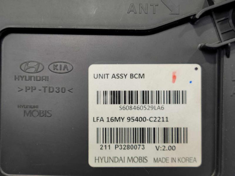 2017 Hyundai Sonata Chassis Brain Box