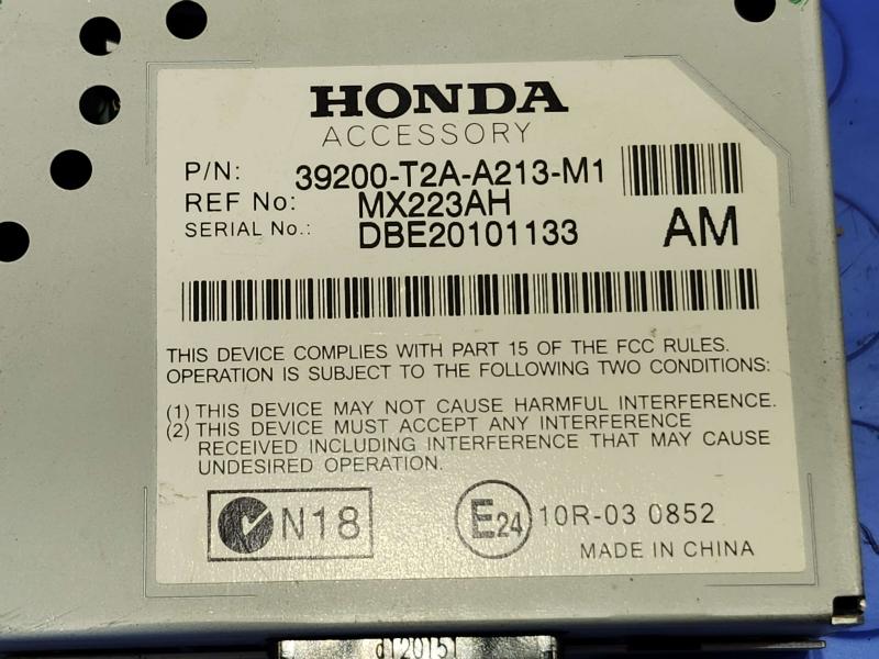 2013 Honda Accord Chassis Brain Box