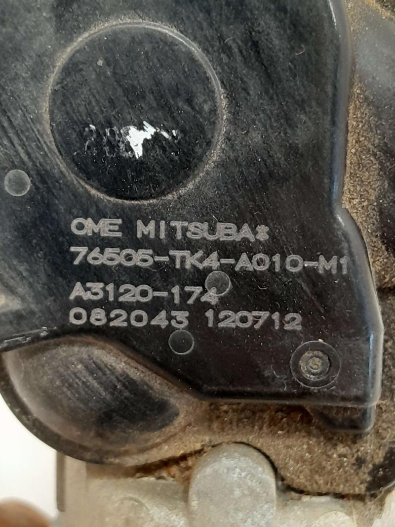 2010 - 2014 Acura TL Windshield Wiper Motor OEM 76505TK4A01
