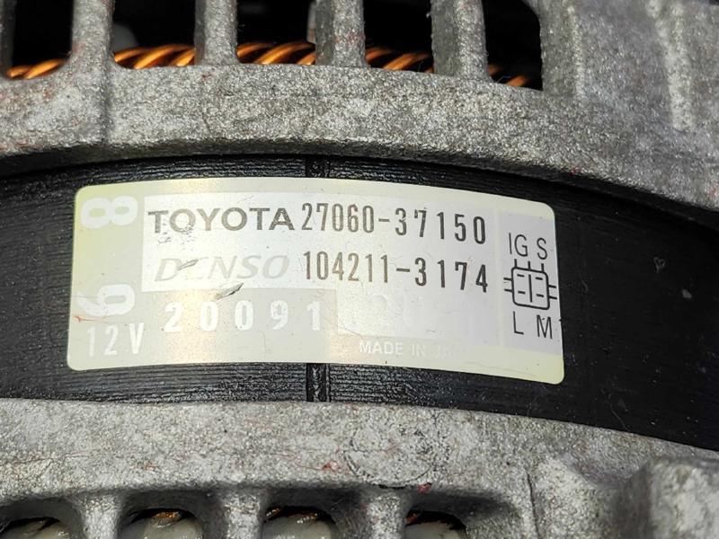 2018 Toyota Corolla iM Alternator
