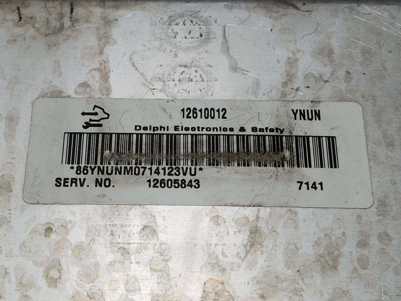 2007 Pontiac Solstice Engine/Motor Brain Box