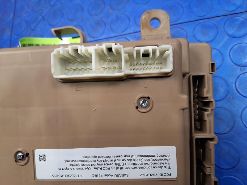 2017 Subaru Impreza Cabin Fuse Box Junction Block Left Genuine OEM 82201FL40B