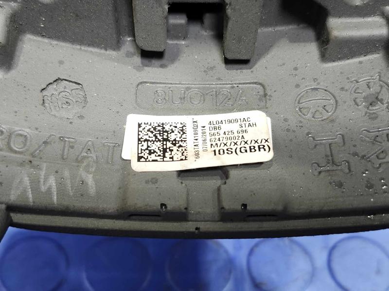 2013-2016 Audi A4 Steering Wheel Gray Leather Genuine OEM 8R0419091BDDB6
