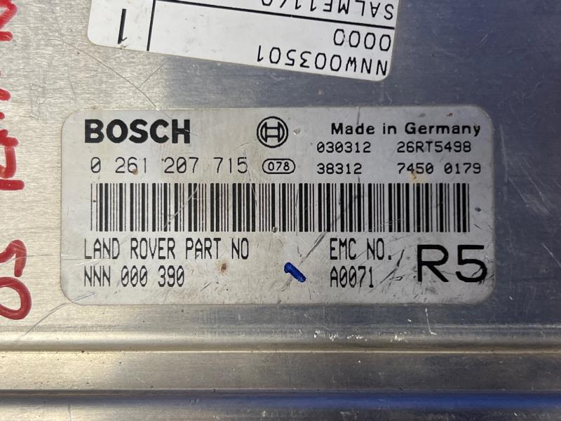 2003 Land Rover Range Rov Engine/Motor Brain Box