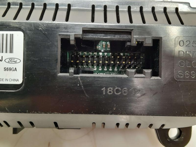2019 Ford Escape Heater A/C Control