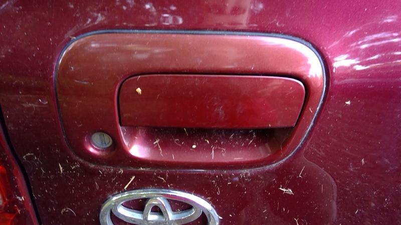 2001 - 2005 Toyota Rav4 Rear Hatch Door Handle Assembly Red Ext OEM 6909042060C0,RH