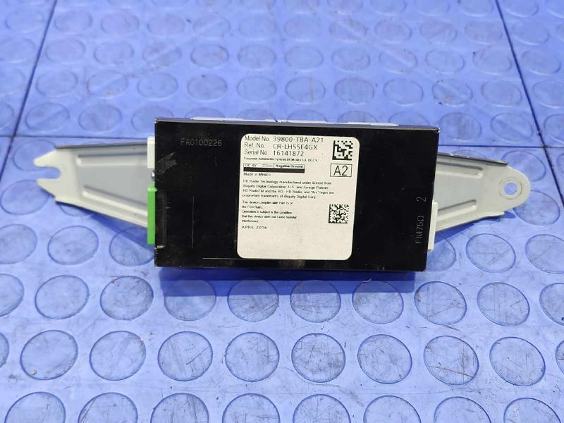 2016-2021 Honda Civic XM Satellite Radio Tuner Module OEM 39800TBAA21