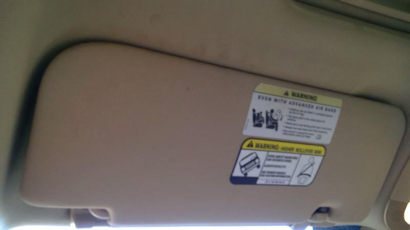 2008 Mercedes ML-Class Sun Visor