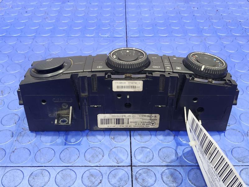 2012 Mercedes Sprinter Heater A/C Control