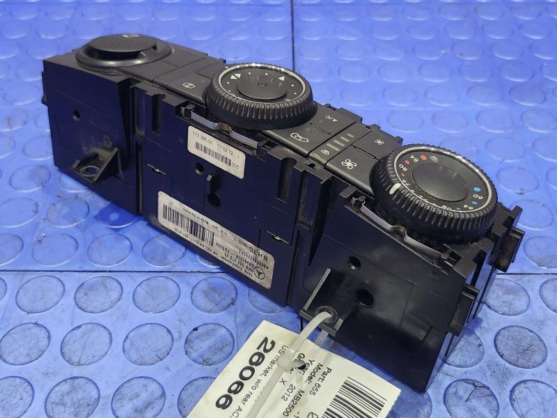 2012 Mercedes Sprinter Heater A/C Control