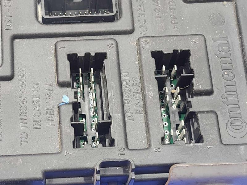 2015 Nissan Rogue Chassis Brain Box