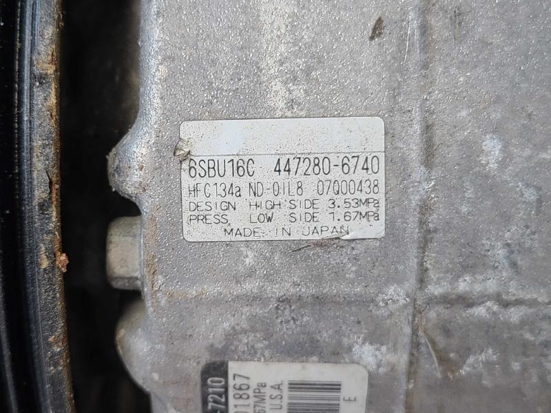 2013 Dodge Dart A/C Air Compressor
