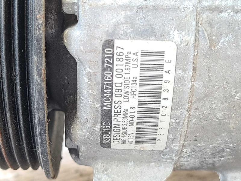 2013 Dodge Dart A/C Air Compressor