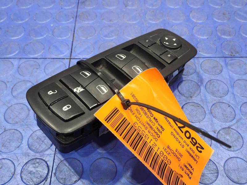 2015 Jeep Grand Cherokee Door Switch Front