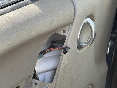 2003 2004 Jeep Liberty Front Door Trim Panel LH Driver Side Taupe Cloth OEM YB43WL5AA