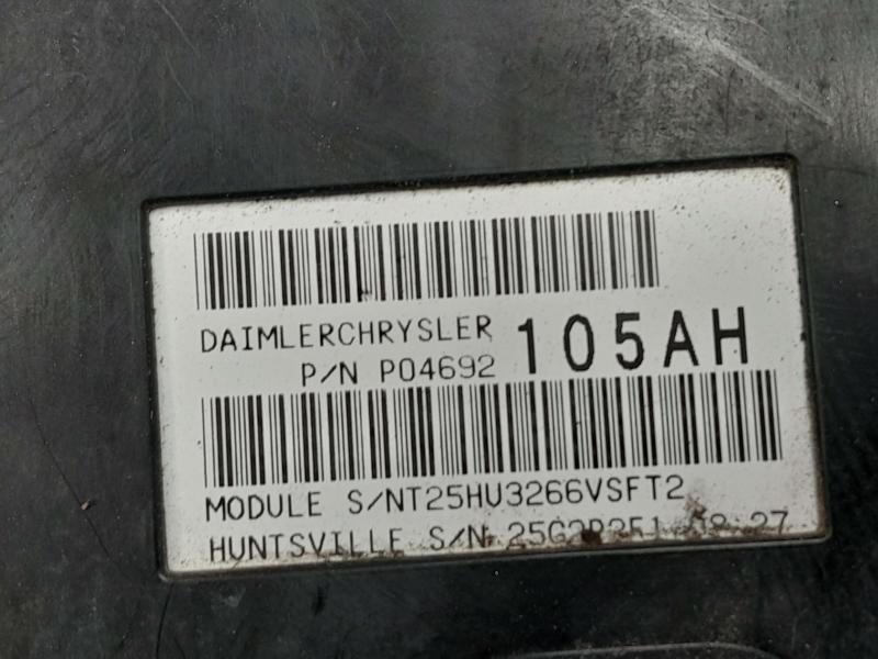 2007 Jeep Grand Cherokee Chassis Brain Box