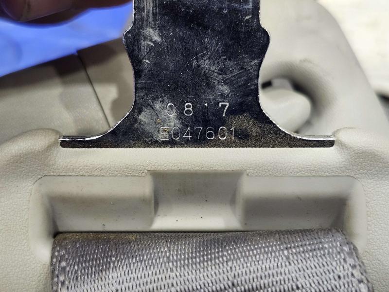 2010 Lexus RX350 RX450H Rear Seat Belt