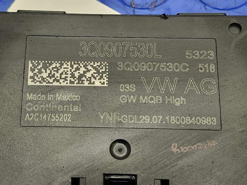 2019 Volkswagen Jetta Gateway Interface Control Module Genuine OEM 3Q0907530L
