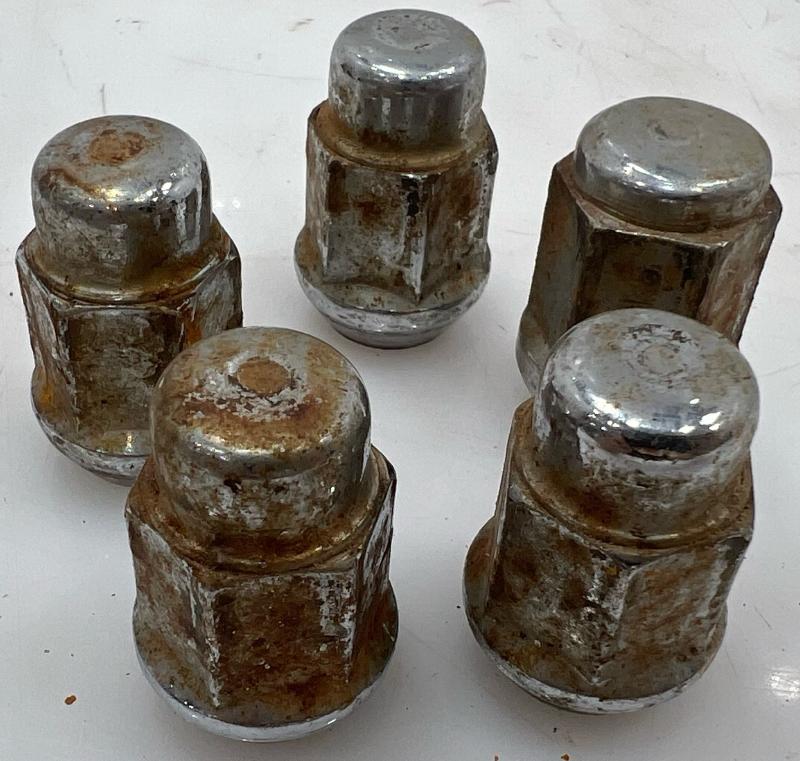 1984-1992 Pontiac Firebird Wheel Lug Nuts With Stainless Steel Cap OEM 09598708