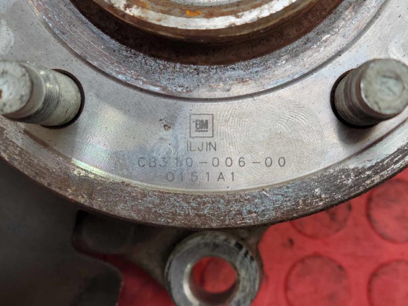 2008-2009 Saturn Vue Front Spindle Knuckle Right Passenger Side OEM 15837014 ,RH
