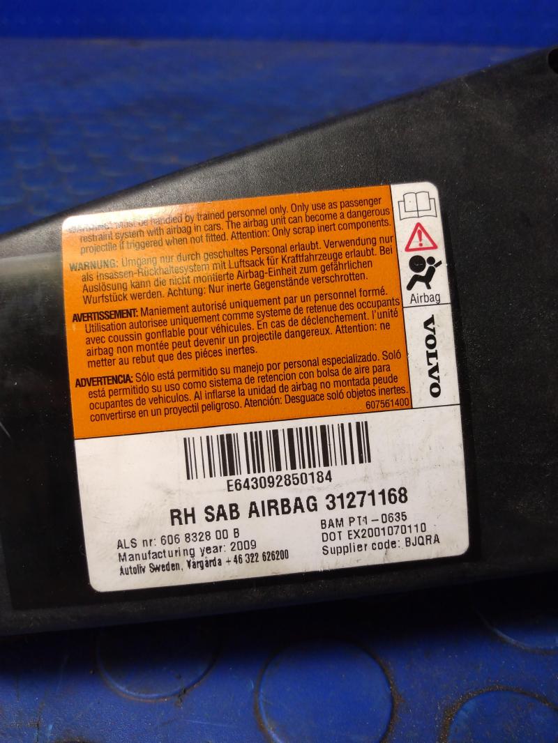 2010 Volvo XC90 Air Bag