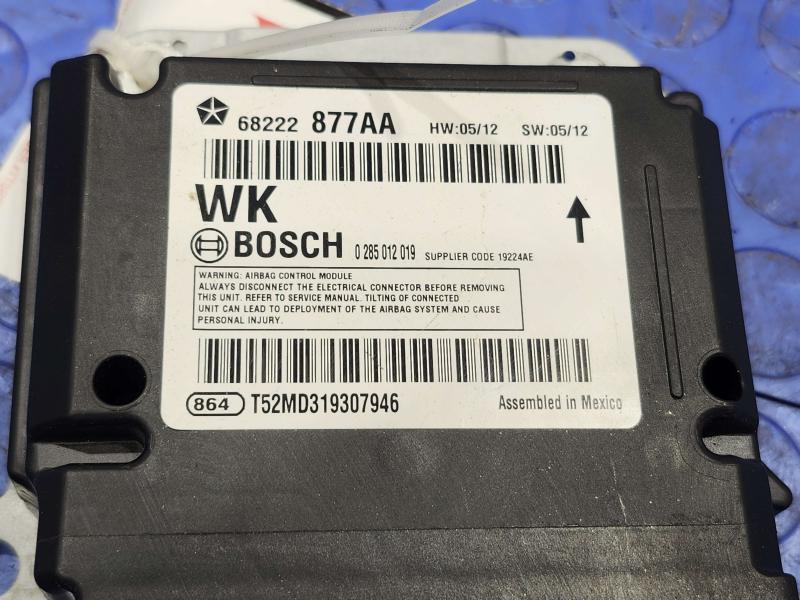 2014-2015 Jeep Grand Cherokee SRS Restraint Control Module OEM 68222877AA
