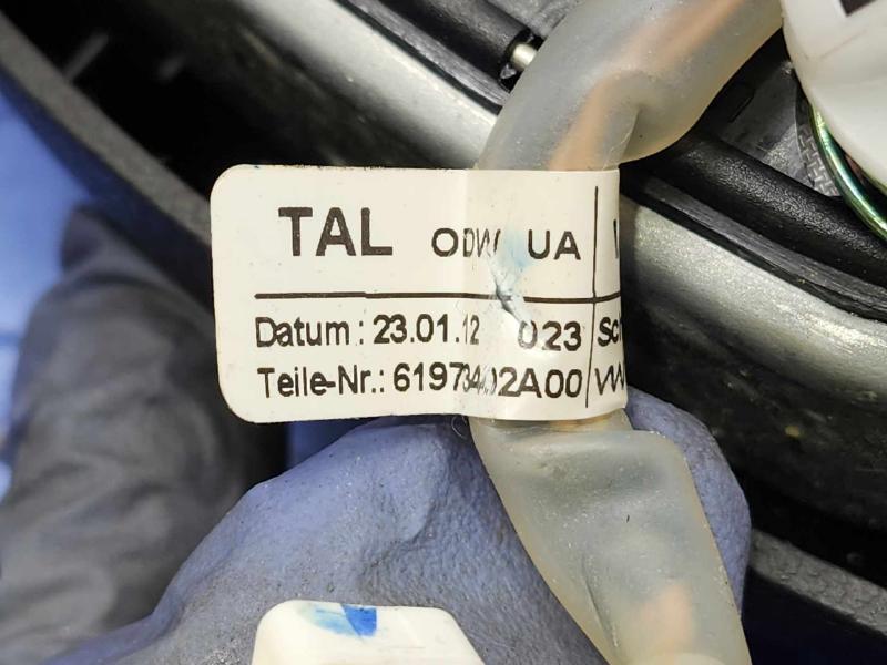 2012 Volkswagen Jetta Air Bag