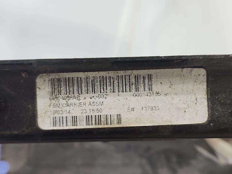 2015 Chrysler 200 Radiator Support