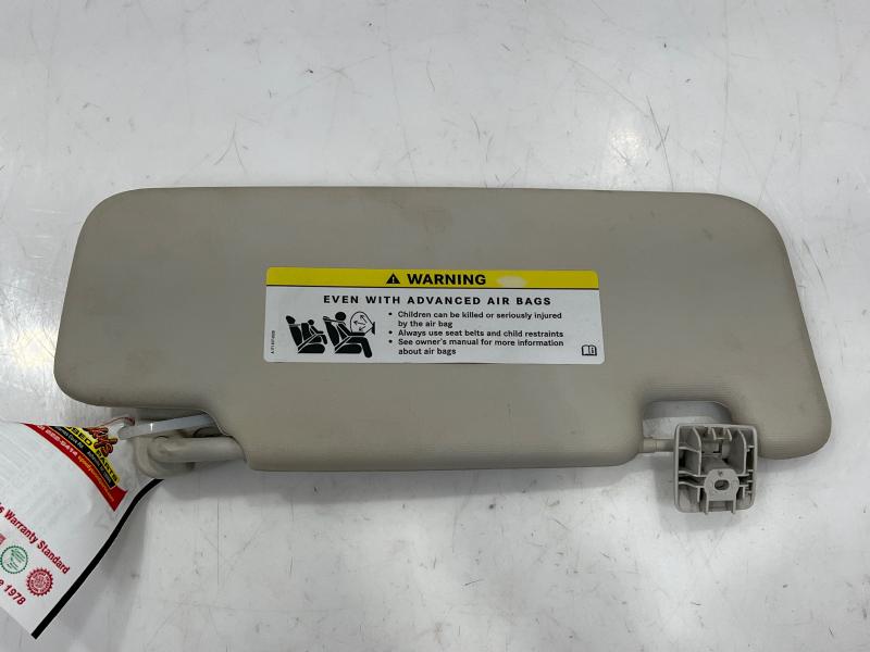 2008 - 2015 Smart Fortwo Sun Visor LH Driver Side Gray OEM 4518100310C24A