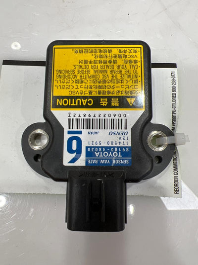 2010 - 2015 Toyota Prius YAW Rate Stability Module OEM 8918348030