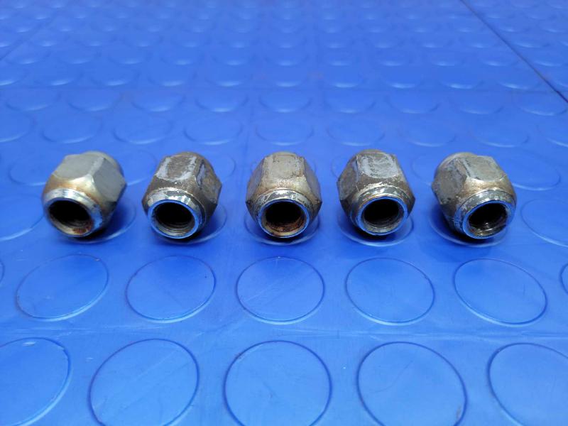 2014-2023 Toyota Corolla Steel Wheel Acorn Lug Nuts - 5 Genuine OEM 9094201021