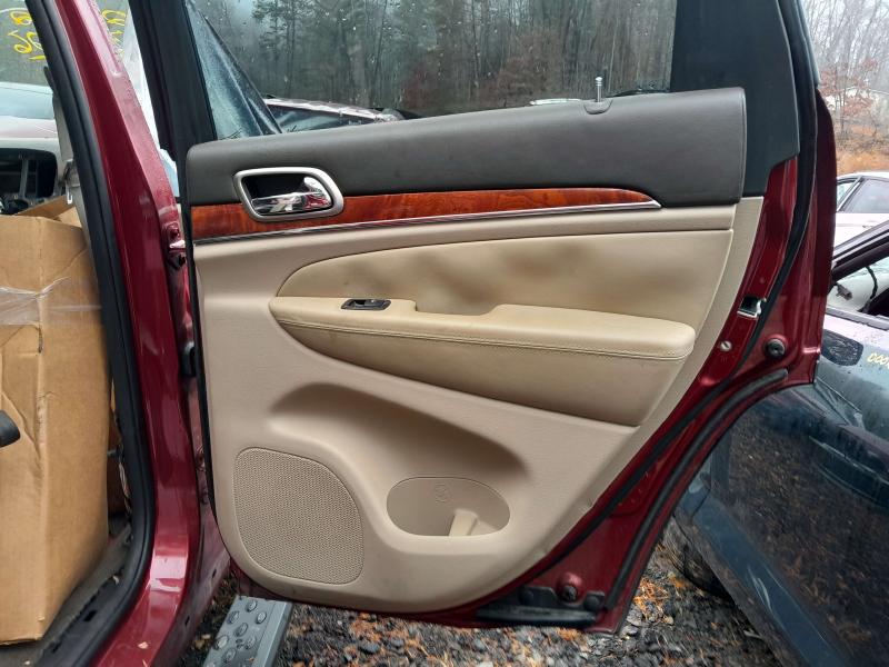2012 Jeep Grand Cherokee Rear Door Trim Panel