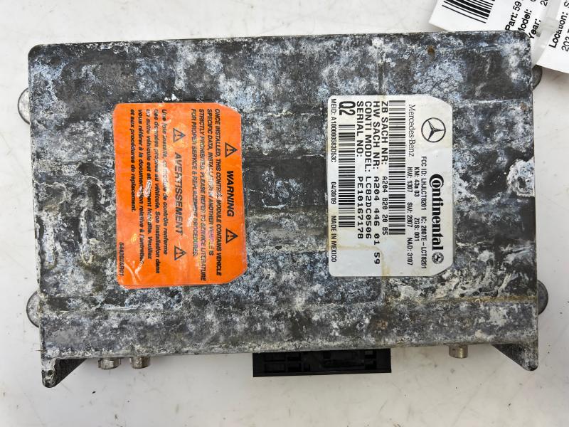 2010 Mercedes E-Class Chassis Brain Box