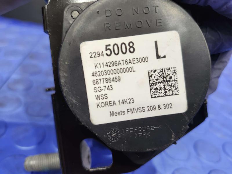 2016 Cadillac ATS Rear Seat Belt