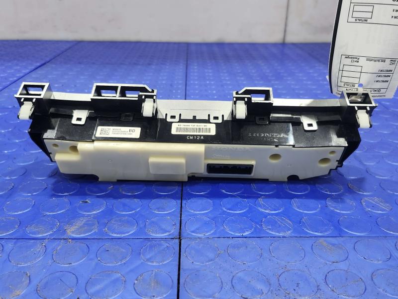 2014 Honda Accord Heater A/C Control