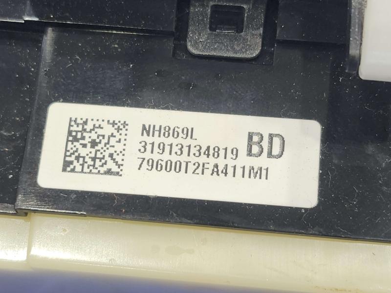 2014 Honda Accord Heater A/C Control