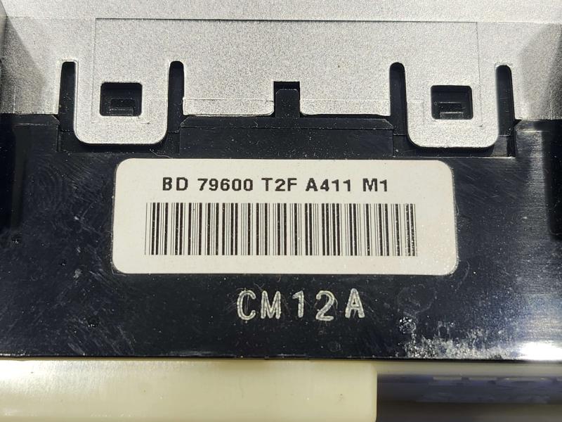 2014 Honda Accord Heater A/C Control