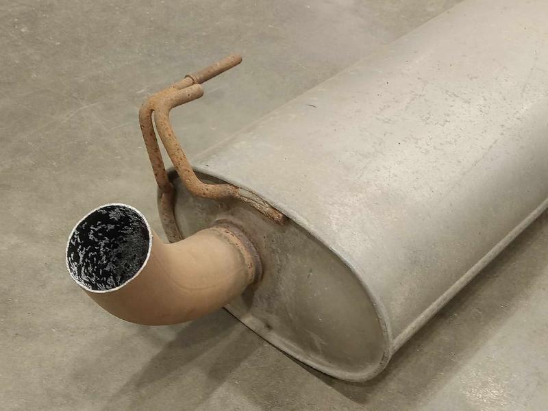 2015-2017 Ford F-150 5.0L Exhaust Muffler Genuine OEM Part FL3Z5230C