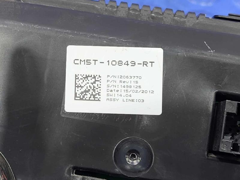 2012 Ford Focus Speedometer